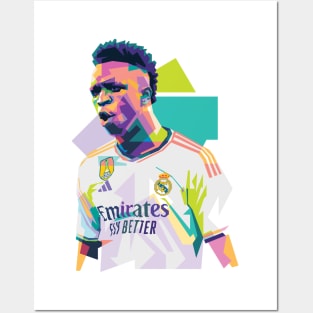 Vinicius Jr WPAP V2 Posters and Art